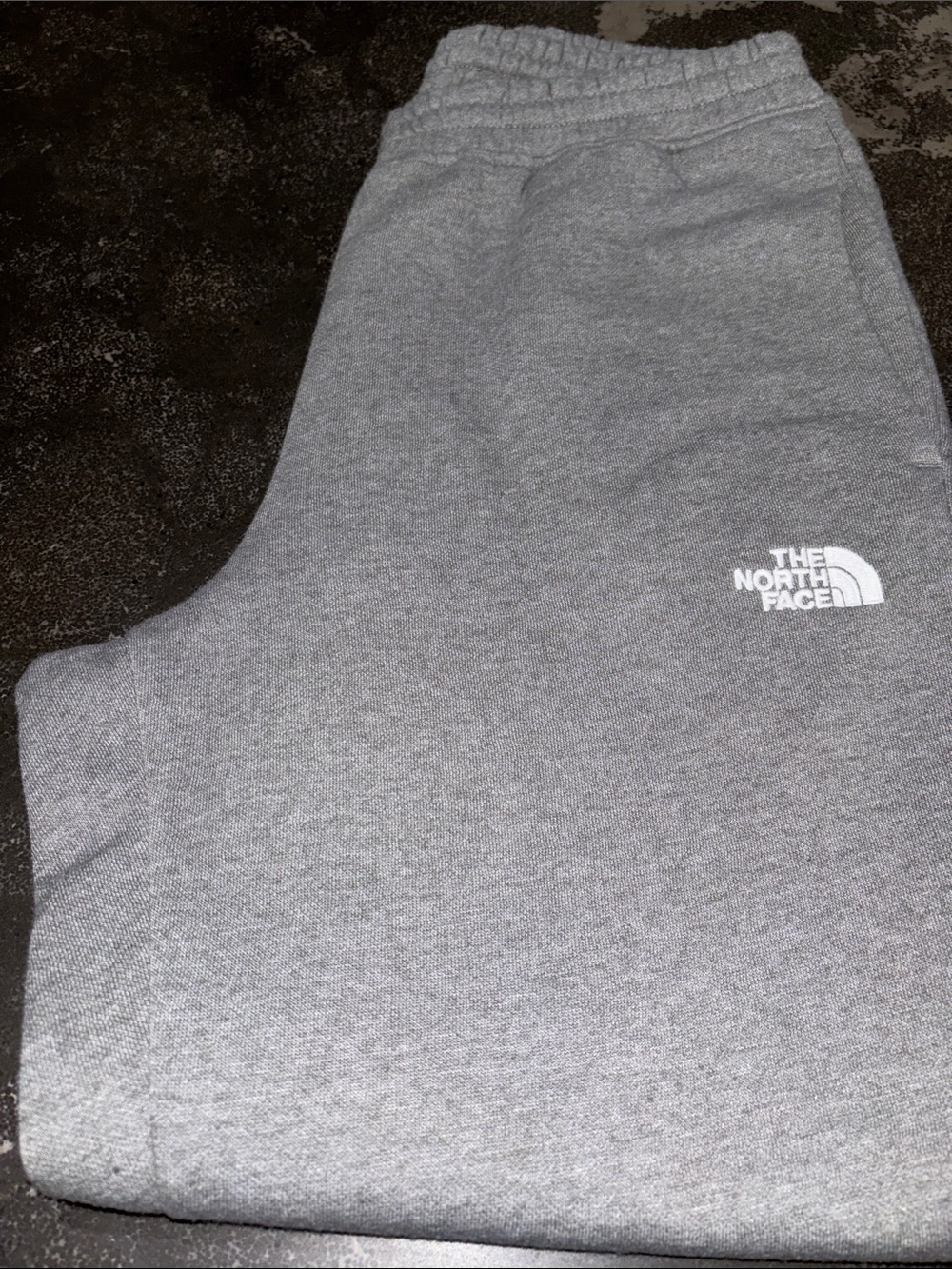 The North Face Heather Gray Logo Sweatpants